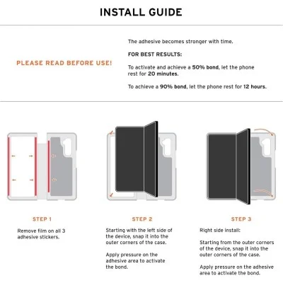 Cover Samsung Z Fold 6 Civilian Uag - Black